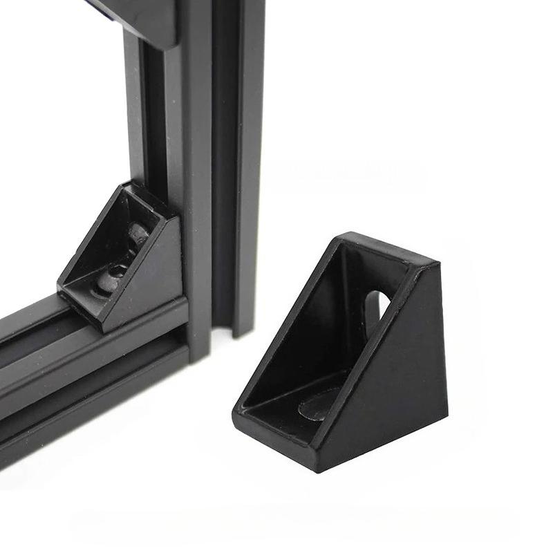 20 sets of fixed Angle brackets and corner codes, with screws, hard material, and fixed parts brackets