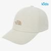 The North Face Kids Logo Ballcap Cream Ne3cr50u
