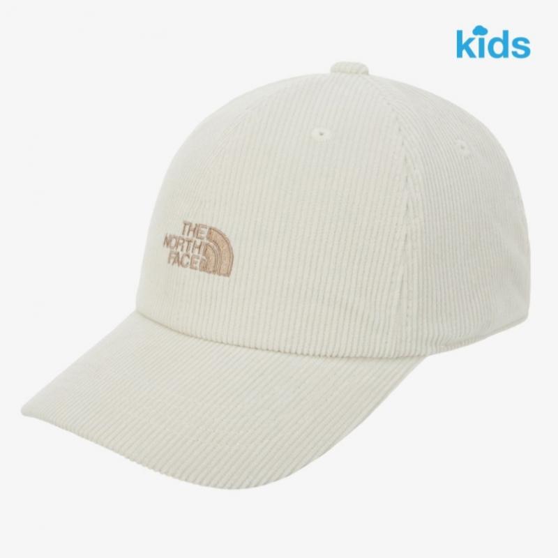 The North Face Kids Logo Ballcap Cream Ne3cr50u