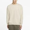 Nike French Terry Swoosh Crewneck Sweatshirt Men Tops Oatmeal DB9408-122