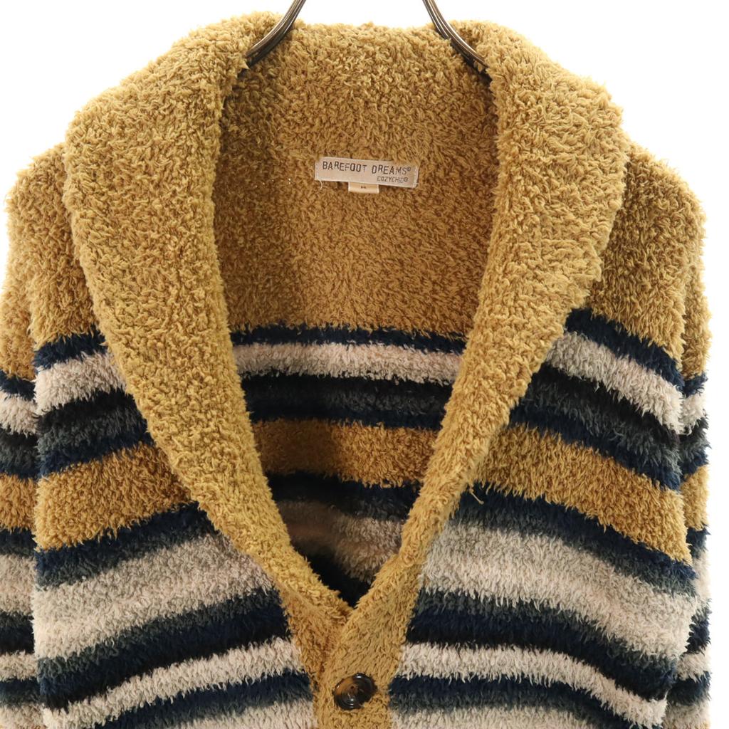 BAREFOOT DREAMS Long sleeve Room wear M Fluffy shawl collar cardigan Men's Used