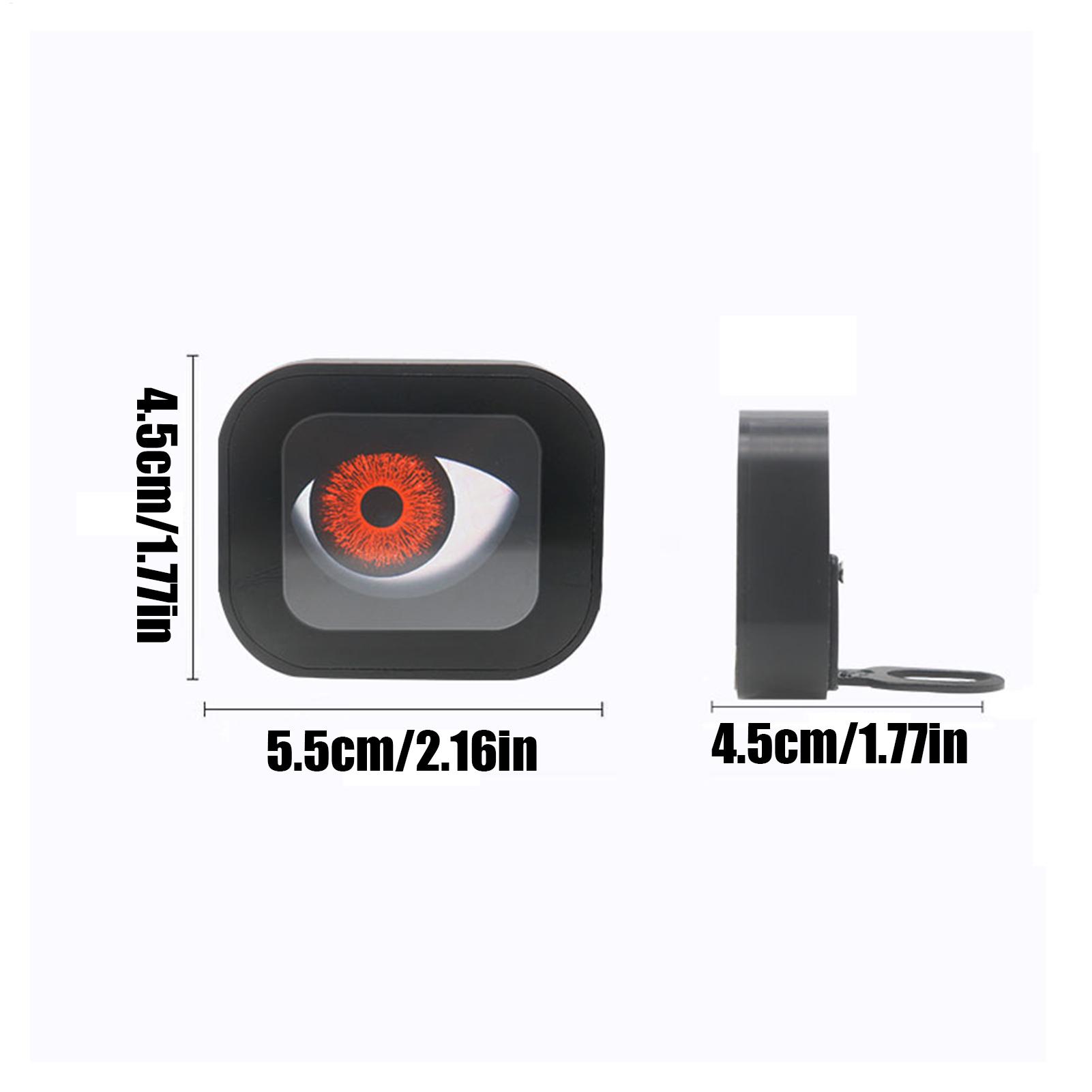 

12-36V Motorcycle LED Eye Lights Waterproof Animated Remote Control Headlight Safety Electric Bicycles Golf Cart Powersports CHINA