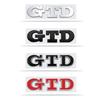 BSH1 For VOLKSWAGEN VW GTI 3D Metal GTD Logo Car Rear Trunk Badge Sticker Front Grill Emblem For VW Polo Golf 4 5 6 7 GTD MK4 MK5 MK6 in2