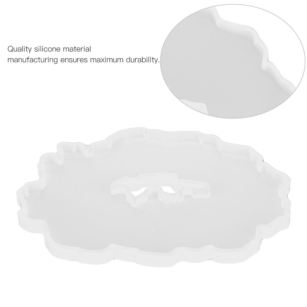 Silicone Coaster Making Mould DIY Craft Decorative Crafts Coasters Tray Base MoldType 3