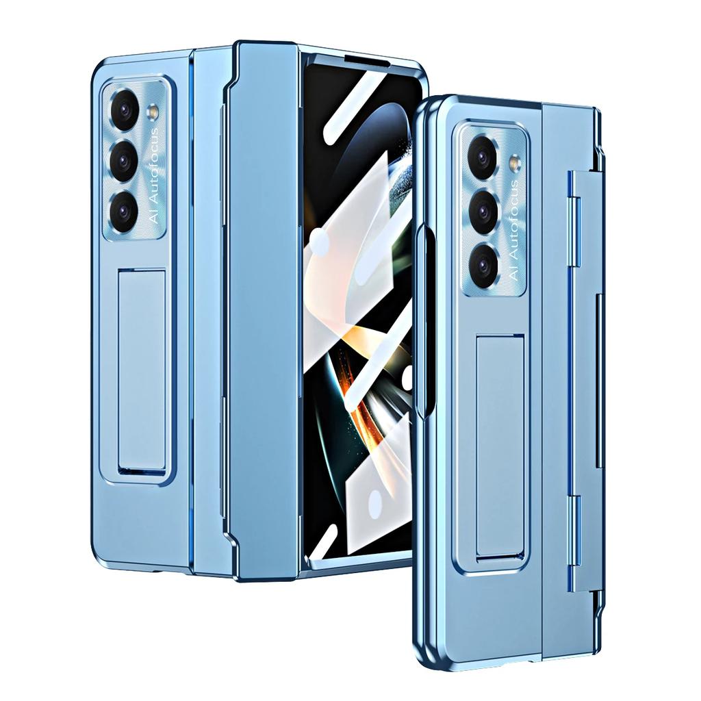 Schokbestendig Valbescherming Volledig Beschermende Mobiele Hoes voor Samsung Galaxy Z Fold 7 Z Fold 6 5 4 3 Scharnierbescherming Telefoon met Touchpen