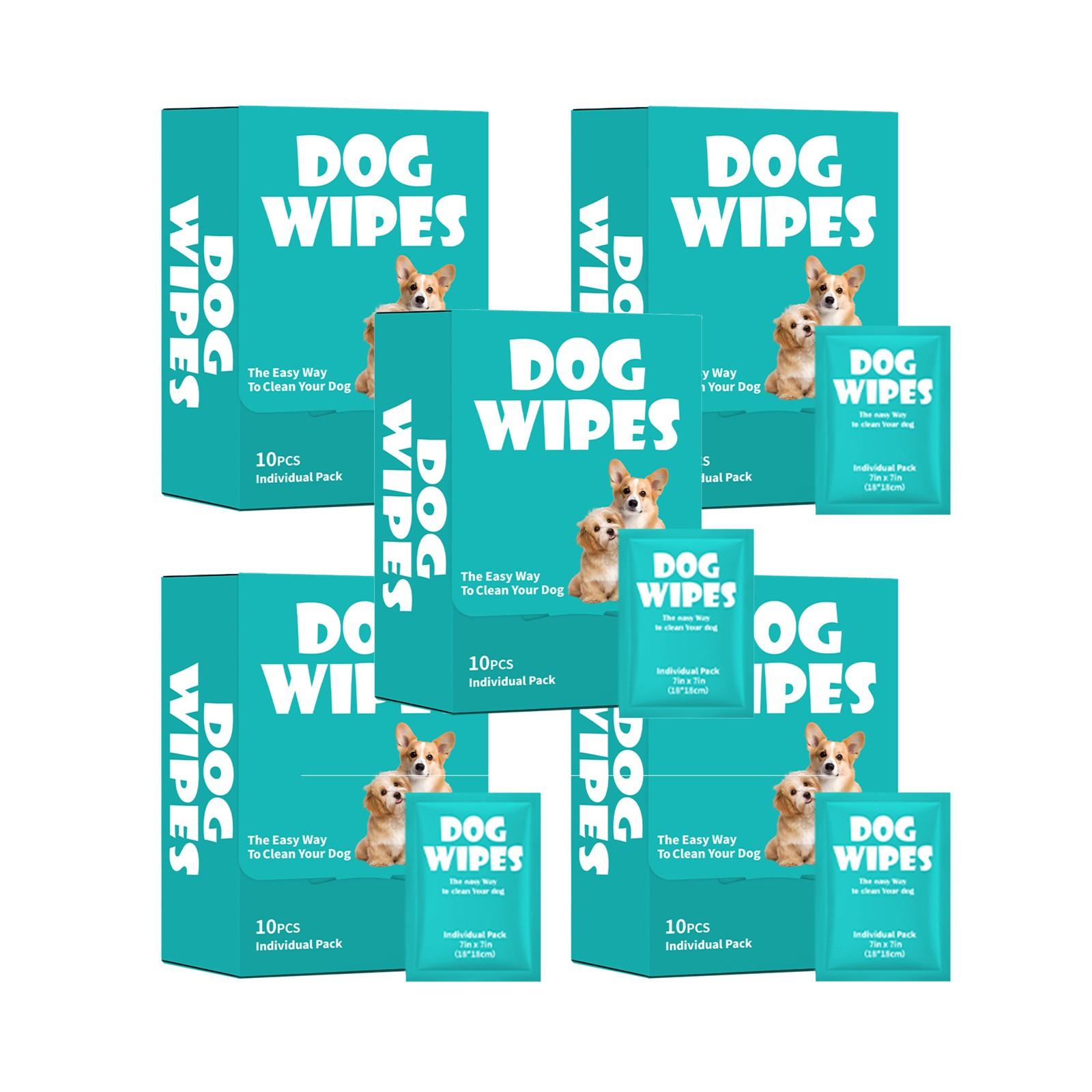 

Влажные салфетки для домашних животных, очищающие салфетки для собак, успокаивающие салфетки для домашних животных, 10 шт. 1 мл One Size