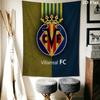 Villarreal CF logo Wall Hanging Printed Fabric Blanket Decorative Tapestries for Bedroom Living Room Home Decor