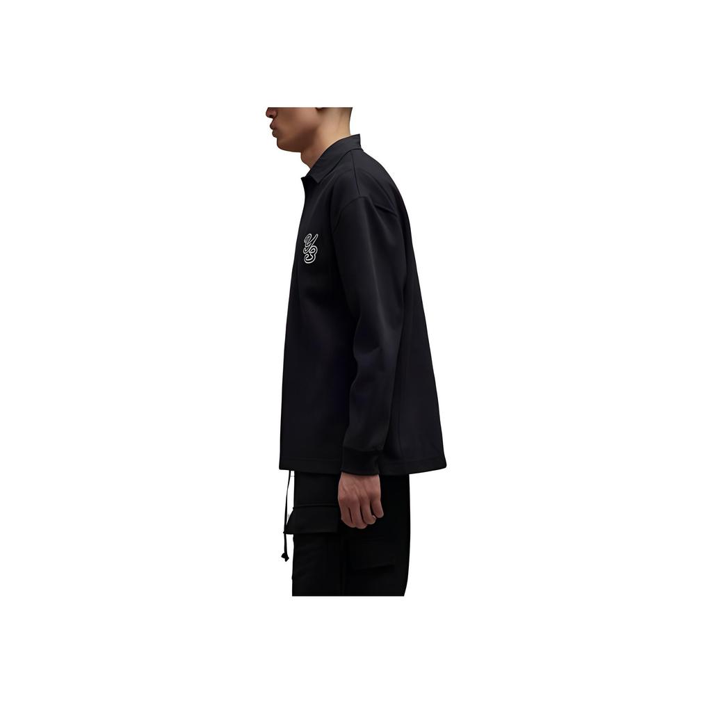 Y-3 FW23 Rugby Long Sleeve Shirt Unisex Shirts Navy-Blue IL4618