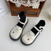 Cute Kitten Japanese Big Head Small Leather Shoes Jk Uniform Flat Soft Sister All Match Student Mary Jane Single Shoes