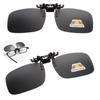 Polarized Flip-up Clip-on Sunglasses For Men And Women, Tac Lens, Uv400 Protection