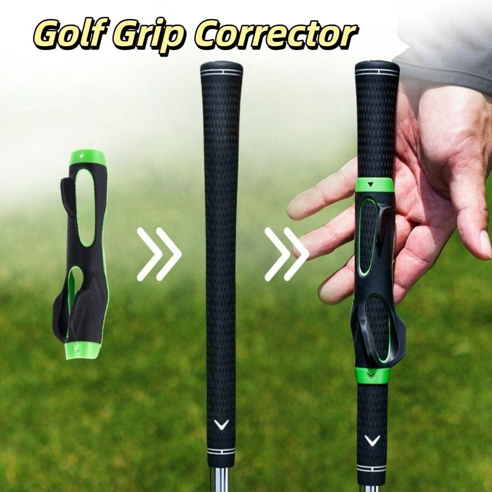 Anti-slip Golf Training Grip ABS Golf Grip Corrector Golf Correction Grip  Outdoor Training