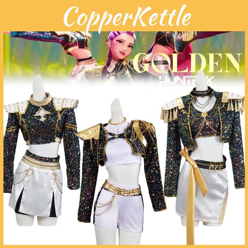 Demon Kpop Hunters Cosplay Costume Dress Halloween Party Stage Performance Gift