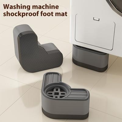 4 Stück Waschmaschine Anti-Vibrations-Pad Geräuschreduzierung Stoßdämpfende Füße
