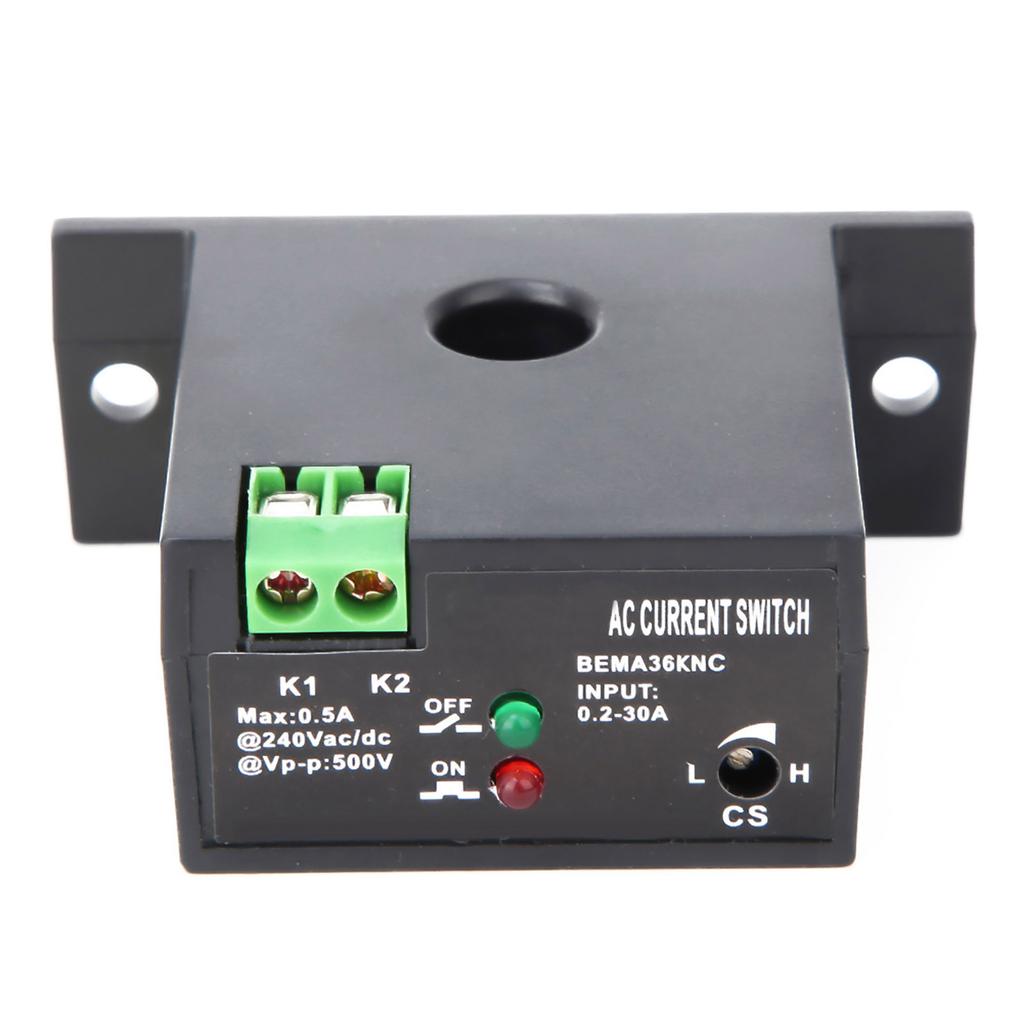 Flameproof Adjustable AC Sensing Switch 0.2~30A Self Powered Sensing Switch(Normally Closed)