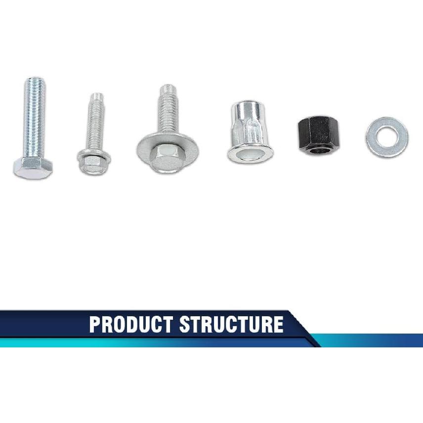 

PIT66 Tubular Side Step Hardware Kit Compatible with 2013-2019 Dodge RAM 1500 2500 3500/Fit 2014-2019 Dodge RAM 4500 5500 68193128AB