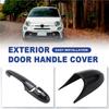 Protective Cover Exterior Door Handle Cover Trim For Fiat 500 Abarth 595 695 Car Side Door Handle