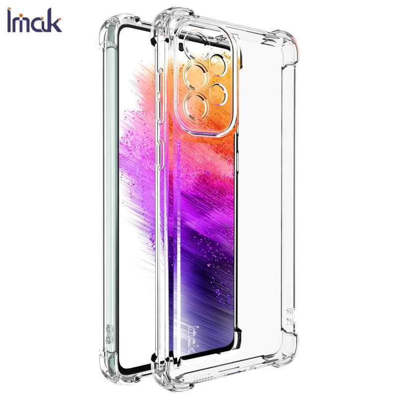 

Для Samsung Galaxy A73 A54 A53 A52S A34 A33 A32 A25 4G 5G чехол для телефона IMAK UX-4 ударопрочный мягкий чехол Samsung Galaxy A73 5G белый