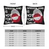 Greenland Is Not For Pillow Case Retro Trendy Pillow Cover Print Pillowcases For Couch Sofa Bedroom