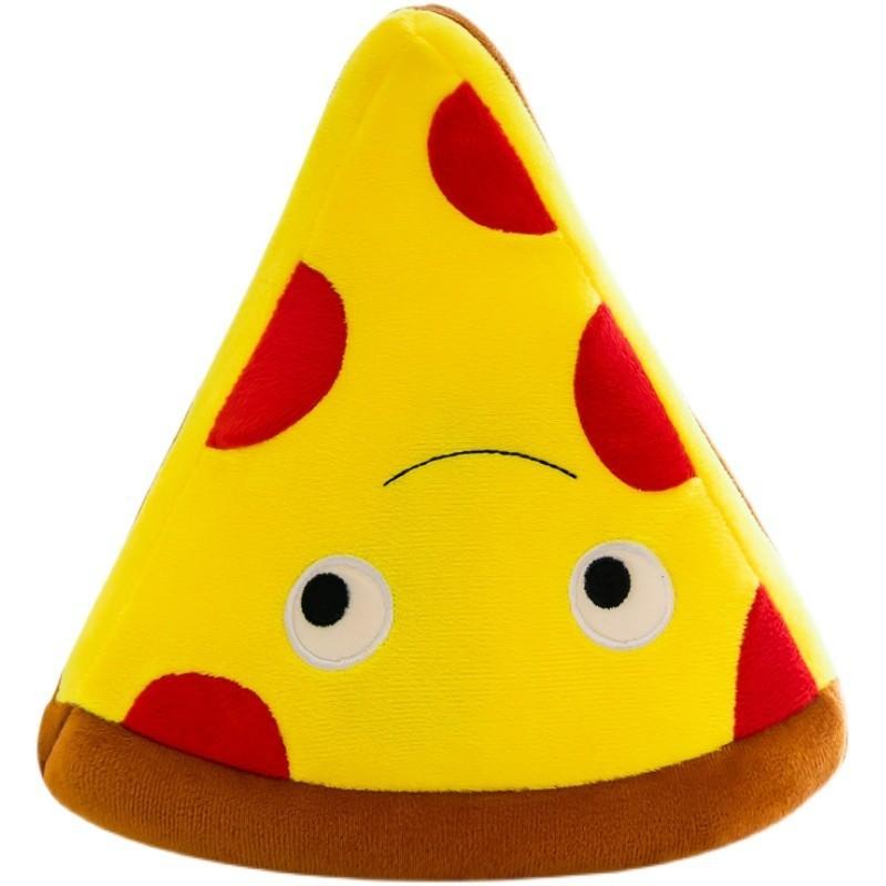 Plush Pizza Burger And Fries Pillow With Soft Short Plush For Lounge Decor And Kids Gift 30cm