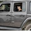 Car Door Handle Cover Trim Bezel For Jeep Wrangler JL 18- Accessories Black