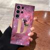 Flower Name Letter C D Case for Samsung Galaxy S26 Ultra S10 S9 Note 20 8 9 10 S25 Plus S23 S24 S21 FE S20 Ultra Funda Phone