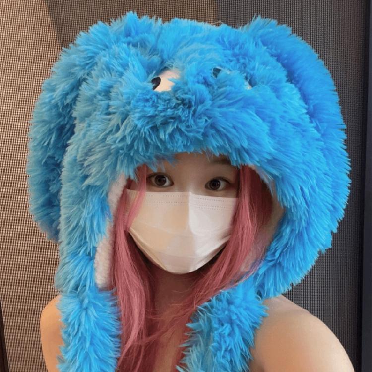 Adult Children Furry Ears Winter Hat Puppy Hat New Year Halloween Party