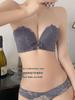 Women's Push-Up Lace Bra - Double Front Closure, Wireless, Adjustable, Side Support, Beautiful Back Design