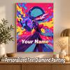 Gardevoir Custom Name Diamond Painting Personalized 5D Full Drill DIY Diamond Art Home Decor