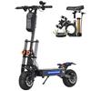 Boyueda S3-11 Dual Motor Electric Scooter, 6000W, 60V38Ah, 120km Range, 85km/h Top Speed, Hydraulic Brakes, 11" Off-Road Tires, Foldable E-Scooter