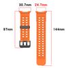 Cinturino Marine per Samsung Galaxy Watch 8 Classic 46mm Cinturino Sportivo in Silicone per Galaxy Watch 8 40mm 44mm Accessori Cinturino Braccialetto