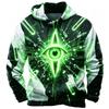 Men Honey Bee Honeycomb 3D Full Print Hoodie Insect Graphic Casual Long Sleeve Street Hooded Sweatshirt