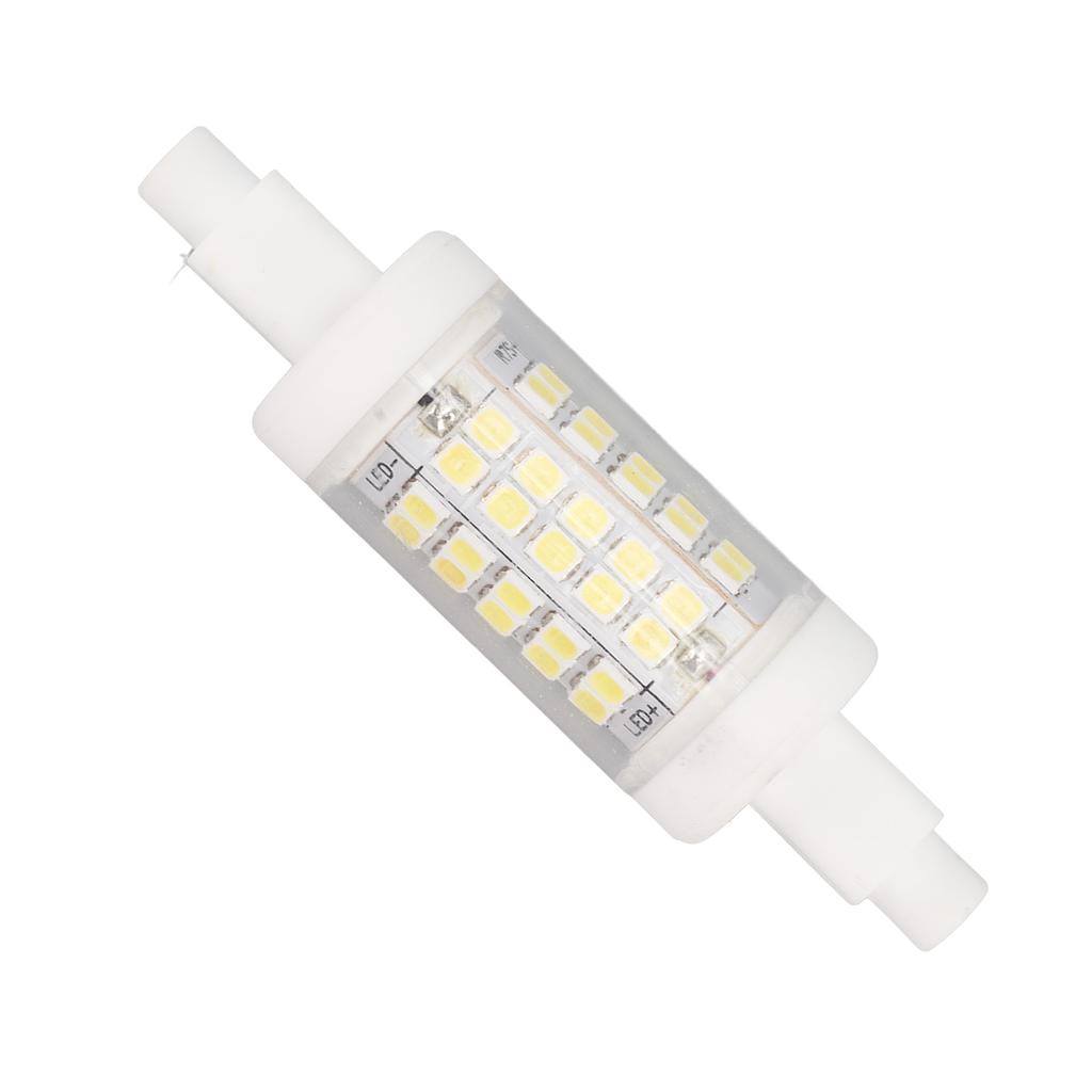 R7s LED-Lampe 80mm 5W Doppelseitiger Fluter mit 60LED 6000K Weißlicht Maisbeleuchtung zum Ersetzen 220V