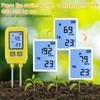 Garden Soil NPK Detector Soil NPK Analyser Meter 0-1999mg/kg Dual Needle Nutrient Fertilizer Detector Temp Meter for Garden Farm