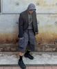 Kallapataleu Nylon Banding Cargo Pocket Bermuda Shorts - Charcoal