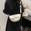 Popular texture retro messenger bag women's 2025 new fashion women's shoulder bag casual commuter saddle bag tide