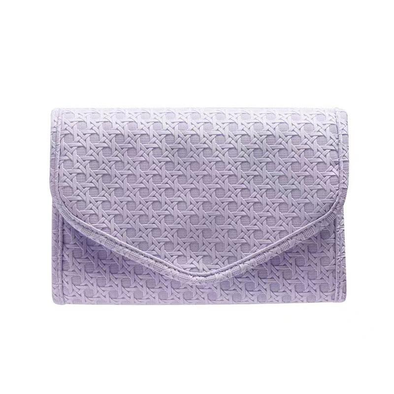 Foldable Jewelry Case Roll Travel Jewelry Organizer Portable For Journey Earrings Rings Diamond Necklaces Brooches Storage Bag