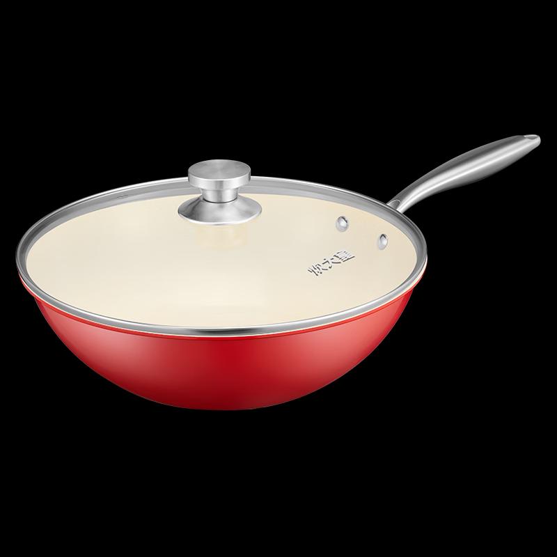 Chudaowang DY62413 32cm Multi-functional Non-stick Wok