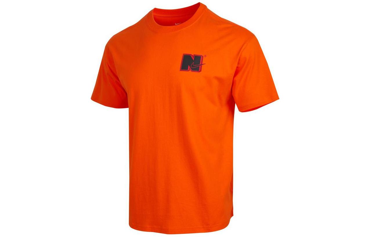 Nike Set-in Sleeve T-Shirt Men s Orange DZ2684-819 L