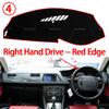 Car Dashboard Cover Dash Board Mat Carpet Pad Sunshade Cape Cushion LHD RHD Car Dashboard Cover Mat for Citroen C5 2008-2016
