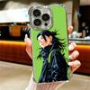 Anime Geto Suguru JUJUSU Soft Phone Case For iPhone 15 16 17 Air 14 Pro Max 16E Plus 13 12 Mini Plating Anti-Fall Fundas
