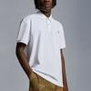 Moncler Genius X Palm Angels Collaboration Vintage Logo Design Cotton Short Sleeve Polo Shirt Unisex Polo Shirts White I209L8A00002M3588001
