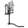 Fahrradträger für Anhängerkupplung, Plattformstil für 2 Fahrräder, Maximale Tragfähigkeit 80 LBS Fahrradträger Anhängerkupplung für 1,25-/2-Zoll-Empfänger, Kippbarer und faltbarer Fahrradträger mit