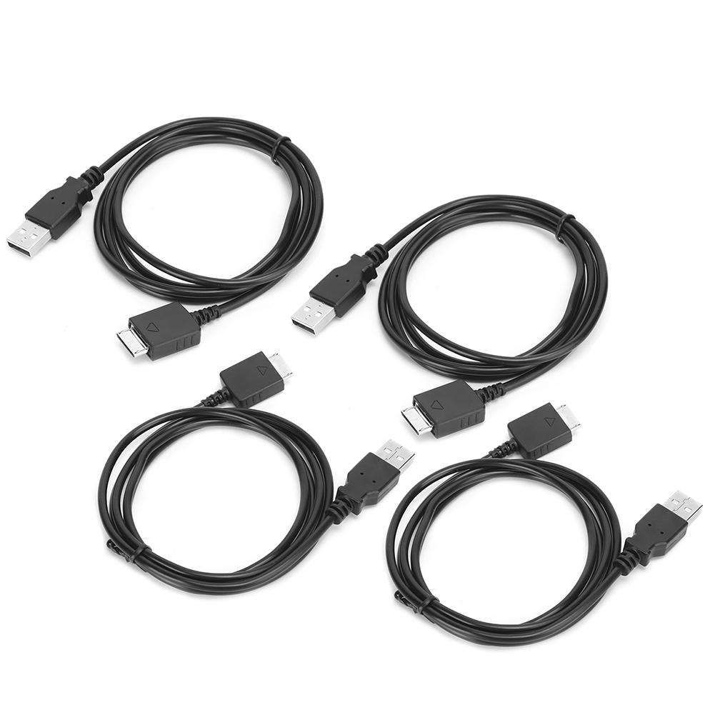 

4PCS PVC Mp3 Data Cable Professional Data Transmission Charging Wire for SONY Walkman