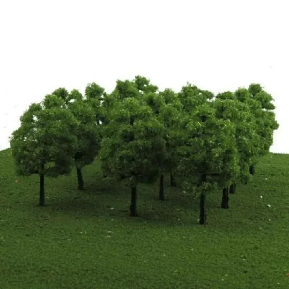 

20Pcs Model Trees Miniature Landscape 1:100 Decor Scale Architectural Model Train Layout Trees Building DIY Ature Toys Decor China Mainland