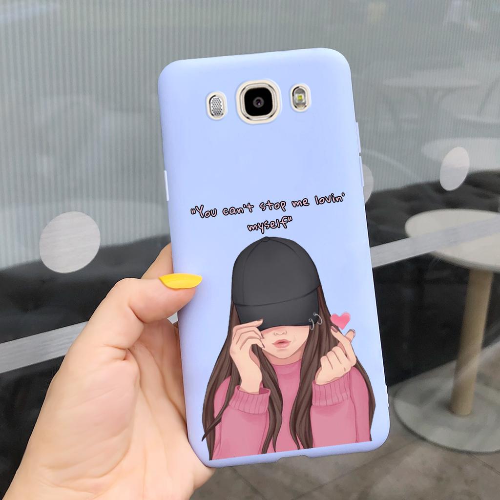 Lovely Phone Case For Samsung Galaxy J7 2016 Case Silicone Candy Cover Bumper For Samsung J7 2016 J710 J710H SM-J710F Soft Cases