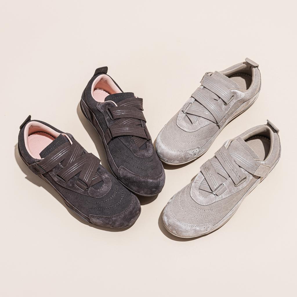 Dexun shoes women's autumn new casual shoes versatile flat comfortable single shoes sports shoes