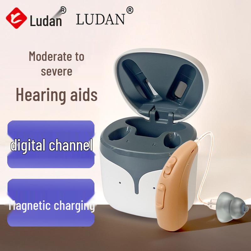 

Ludan Rechargeable Invisible 48-Channel Hearing Aids: Noise-Free, Behind-the-Ear Design for Youth and Elderly with Hearing Loss.