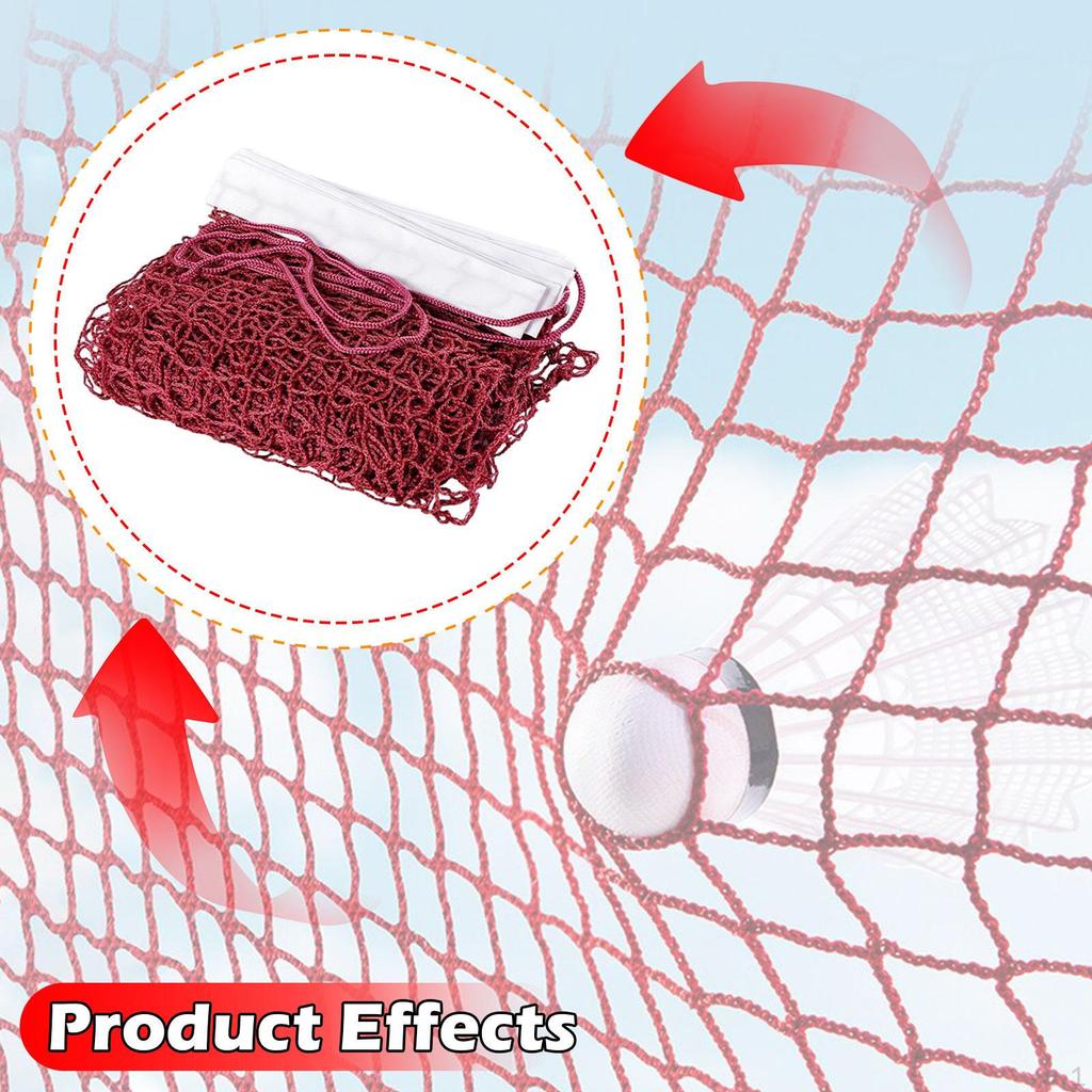 Badminton- und Pickleballnetz für einfachen Aufbau
