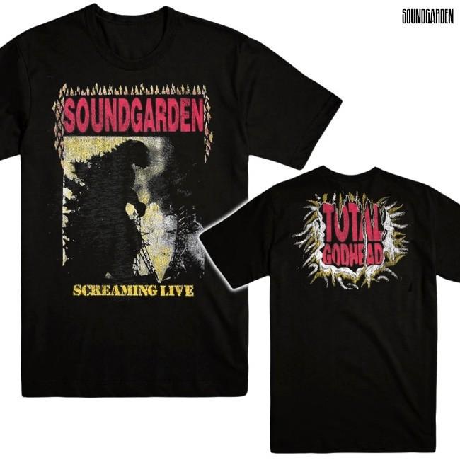 

Soundgarden Total Godhead Albums 2 sided Black T shirt Vtg NH24794 Unisex T-Shirt S