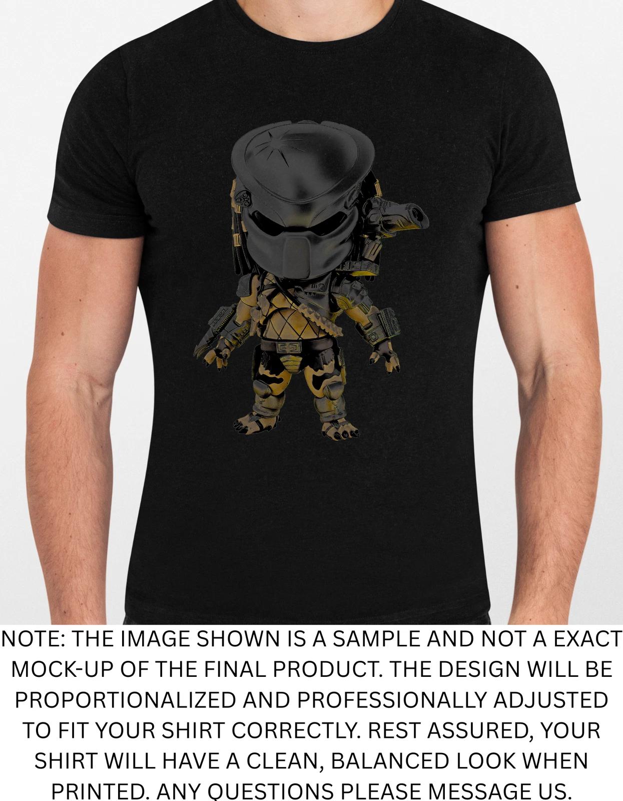 Men s and Women s T-shirts Predator Graphic XXL